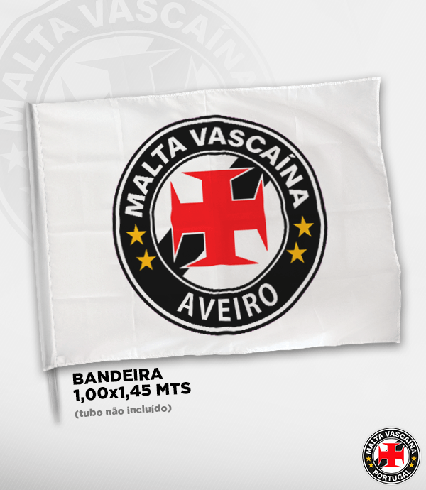 Loja Oficial Malta Vascaína Portugal - Bandeira 1x1,45